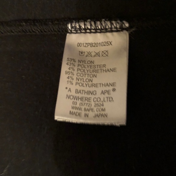 SOLD Bape x Travis Scott Black & Gold Shark Hoodie - Picture 15 of 15